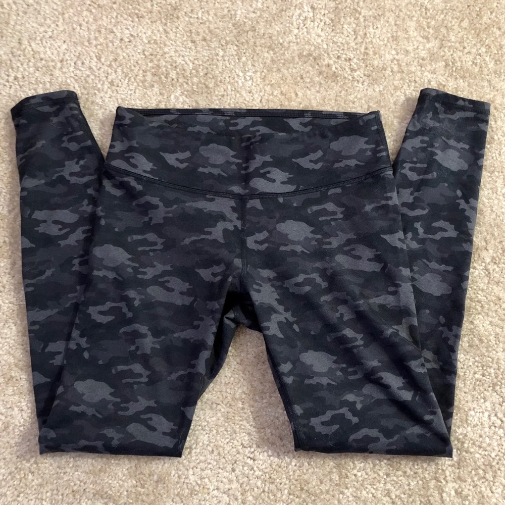 Fabletics Camo Midrise Heathered Leggings